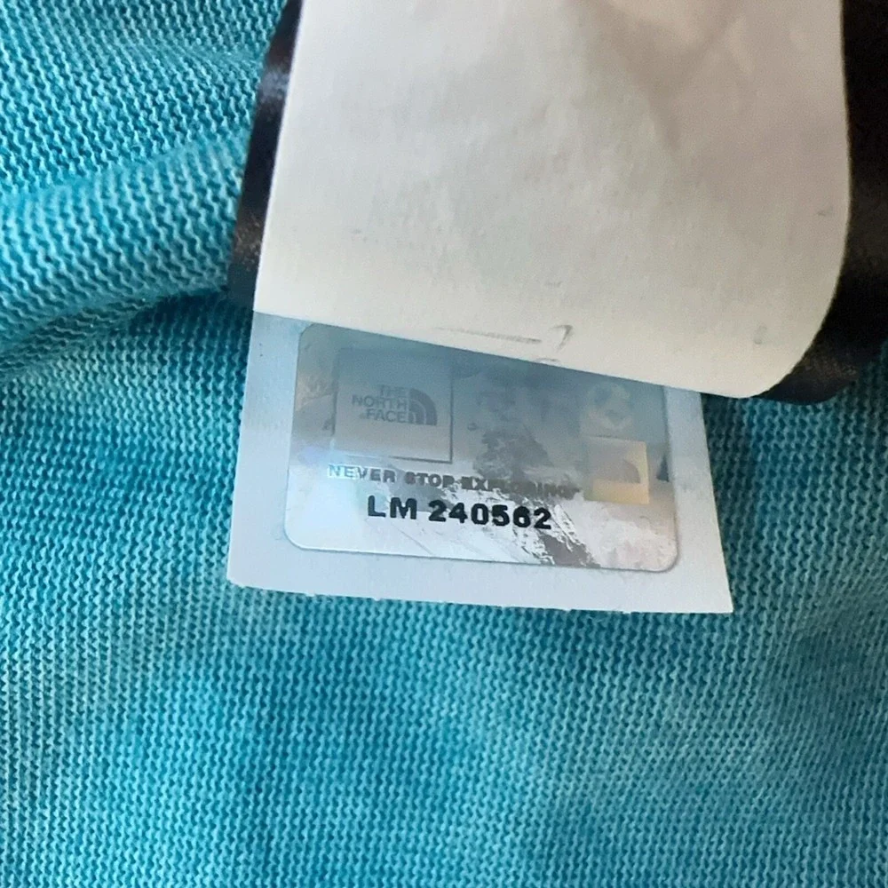 The North Face Men's Short Sleeve Polo Shirt Flash Dry Size L blue